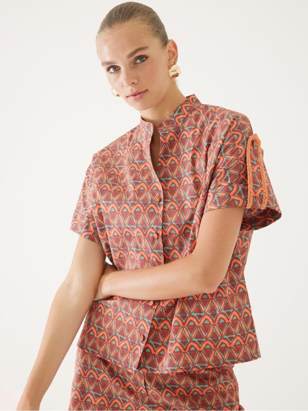 EXQUISE alice top in multi